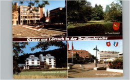 Delcampe - LoeRRACH Baden BW Osenfelspark Sparkasse Glockenturm Jugendherberge Salzert - Lörrach