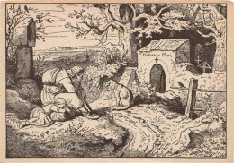 Delcampe - Richter Ludwig Kuenstlerkarte Heimkehr - Richter, Ludwig