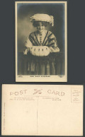 Delcampe - Actress Miss MARIE STUDHOLME Muff Hand Warmer Hat Smile Old Real Photo Postcard - Actores