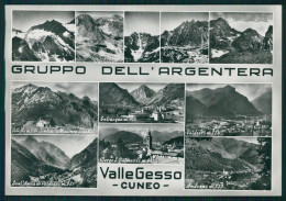 Delcampe - Cuneo Valle Gesso Gruppo Dell'Argentera Foto FG Cartolina MZ0906 - Cuneo