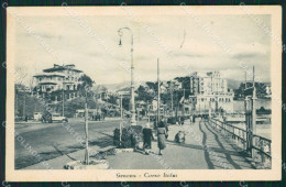 Delcampe - Genova Città Corso Italia STRAPPINO Cartolina QZ5765 - Genova (Genoa)