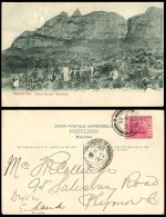 Delcampe - Mauritius Peter Booth Mountain Men Women Ceylon KEVII 6c Galle 1905 Old Postcard - Non Classés