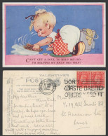 Delcampe - MABEL LUCIE ATTWELL 1948 Old Postcard Can't Get A Soul No. 754 Don't Waste Bread - Non Classés