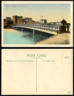 Delcampe - Australia Old Colour Postcard QUEEN'S BRIDGE Melbourne, Victoria, River Scene OZ - Autres & Non Classés