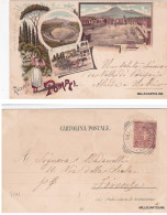 Delcampe - # VALLE DI POMPEI: RICORDO DI  -   1900 - Napoli (Neapel)