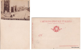 Delcampe - # VALLE DI POMPEI - STRADA DELLA FONTANA - FOTO INCOLLATA SU SUPPORTO CARTOLINA - Napoli (Neapel)