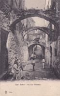 Delcampe - # SAN REMO: VIA SAN GIUSEPPE - Imperia