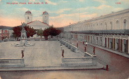 Delcampe - US Puerto Rico Mayaguez Plaza Vintage Postcard B948 - Puerto Rico