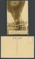 Delcampe - A Giant British Aeroplane, Ready To Start Out On Bombing Expedition Old Postcard - Altri & Non Classificati