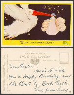 Delcampe - MABEL LUCIE ATTWELL Old Postcard Wot's This Stork About? Twins Twin Babies 3703 - Non Classés