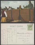Delcampe - China 1907 Old Postcard Chinese Third Class Train To Pekin Peking Open-top Coach - China