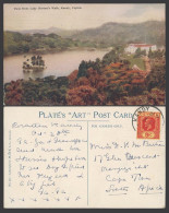 Delcampe - Ceylon KG5 9c 1929 Old Postcard View From Lady Horton Hortons Walk Kandy Lake 37 - Sri Lanka (Ceylon)
