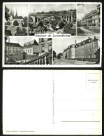 Delcampe - Luxembourg Old Multiview Postcard Convict Episcopal Etc - Non Classés