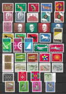 Delcampe - GERMANY   -  MNH -   1967/9  -   LOT OF MNH STAMPS - Neufs