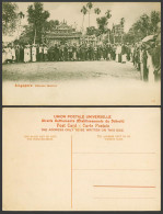 Delcampe - Singapore Old Postcard Chinese Funeral, Street Procession Coolies Palm Trees 152 - Non Classés