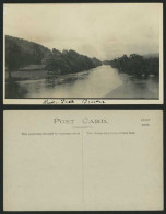 Delcampe - Denbighshire Old Real Photo Postcard - CORWEN River Dee - Non Classés
