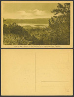 Delcampe - Azores, St. Michael's Lake At Seven Cities, Lagoa Des Sete Cidades Old Postcard - Non Classés