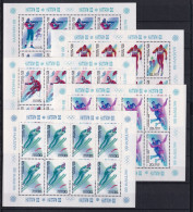 Delcampe - Sowjetunion 5788-5792 KB Postfrisch Kleinbogen, Motive Olymia 1988 #DCY67 - Autres & Non Classés
