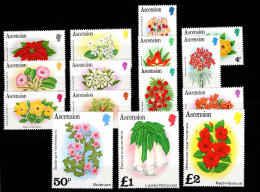 Delcampe - Ascension 276-290 I Postfrisch Motiv Blumen #DCY35 - Ascensión