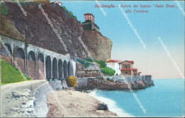Delcampe - T742 Cartolina Ventimiglia Veduta Del Casino Balzi Rossi Alla Frontiera Imperia - Imperia