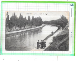 Delcampe - BEZIERS - 34 -  Le Canal Et Allée Des Cyprès - SAIN A115 - - Beziers