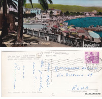 Delcampe - # DIANO MARINA:  SPIAGGIA - Minicartolina -   1961 - Imperia
