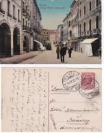 Delcampe - # TREVISO: CORSO VITTORIO EMANUELE   1912 - Treviso