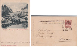Delcampe - # TREVISO: BASTIONE E CASCATA FUORI BARRIERA GARIBALDI   1902 - Treviso