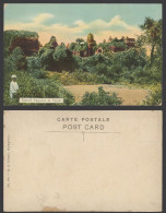 Delcampe - Burma Old Colour Postcard Ruined Pagodas At Pagan, Burmese Temple Pagoda Ruins - Myanmar (Birma)