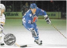 Delcampe - Greg Paslawski - Quebec Nordiques - Pro Set Platinium - 1990-1999