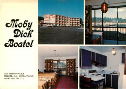 Delcampe - Nanaimo British Columbia Canada Moby-Dick-Boatel Motel Hotel Stewart-Avenue Zimm - Ohne Zuordnung