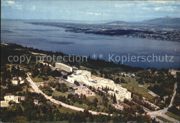 Delcampe - Geneve GE Palais Des Nations Fliegeraufnahme Lac Leman - Sonstige & Ohne Zuordnung