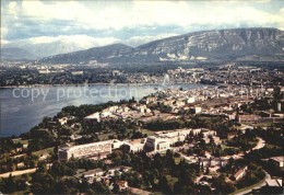 Delcampe - Geneve GE Palais Des Nations Fliegeraufnahme Saleve - Sonstige & Ohne Zuordnung