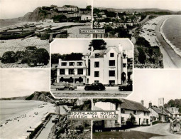 Delcampe - Budleigh Salterton UK Southlands-Hotel Strand Klippen Kueste Fischerboote East-B - Sonstige & Ohne Zuordnung