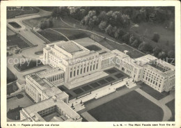 Delcampe - Geneve GE Facade Principale Fliegeraufnahme - Sonstige & Ohne Zuordnung