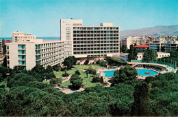 Delcampe - Izmir Smyrne Smyrna TK Hotel-Bueyuek-Efes Swimmingpool Park Hochhaus Meer Kueste - Türkei