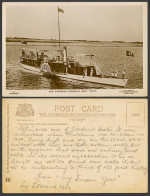 Delcampe - Sudan 1912 Old Real Photo Postcard The Governor General's Boat, Elfin, Blue Nile - Non Classés