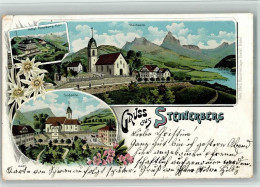 Delcampe - 6416 Steinerberg 1902 BOAKC Lithographie Hotel Rossberg Kulm - 13702346 - Steinerberg
