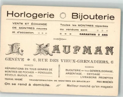 Delcampe - 1200 Genève Genf Gebrauchsspuren Handlung Horlogerie Bijouterie Kaufmann... - 38070229 - Genève