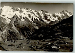 Delcampe - 3825 Mürren Foto AK Blumental Ebnefluh Mittaghorn Grosshorn Foto Gyger... - 39690878 - Sonstige & Ohne Zuordnung