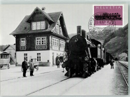 Delcampe - 9125 Brunnadern - Bahnhof Eisenbahn Winter - 39498736 - Brunnadern