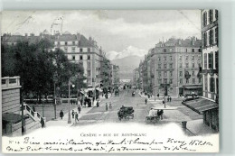 Delcampe - 1200 Genève Genf 1903 - Rue Du Mont Blanc - 39410813 - Genève