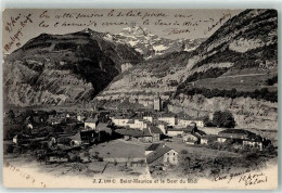 Delcampe - 1890 St-Maurice 1905 - Dent Du Midi - 10591327 - Saint-Maurice