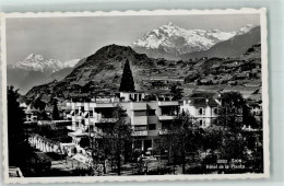 Delcampe - 1950 Sion Sitten Foto AK Hotel De La Planta - 10587565 - Sion
