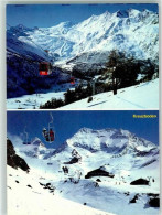 Delcampe - 3910 Saas-Grund Winter Seilbahn Kreuboden - 39499595 - Saas-Grund