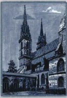 Delcampe - 4000 Basel Bâle Folienkarte / Lackkarte Münster - 50436479 - Basel