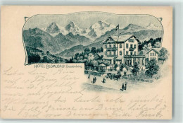 Delcampe - 3803 Beatenberg 1905 - Hotel Blümlisalp - 13607199 - Beatenberg