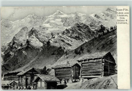 Delcampe - 3906 Saas-Fee - Chalets Täschhorn Dom Sädlenz Ulrichhorn - 10591467 - Saas-Fee