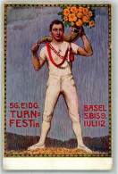 Delcampe - 4000 Basel Bâle 1912 Sonderstempel Eidg. Turnfest - 13301937 - Basel