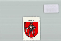 Delcampe - 1723 Marly Vignette Vignette Krieger Mit Säbel Und Hellebarde 1070 - 10584213 - Other & Unclassified